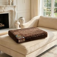 Orthopedic Triple Layer Pet Bed and Waterproof Antimicrobial Crate Pad