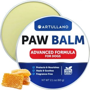 Natural Lick-Safe Dog Paw Balm and Snout Soother - Healing Moisturizer for Dry Nose and Cracked Paws