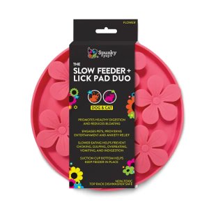 2-in-1 Interactive Dog Slow Feeder and Soothing Lick Pad Combo for Anxiety Relief and Healthy Digestion