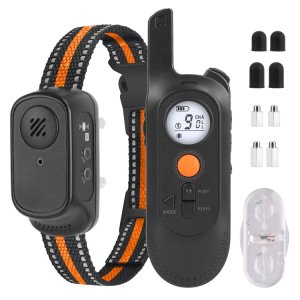 Professional Remote Dog Training Collar with 984ft Range and IP65 Waterproof Receiver