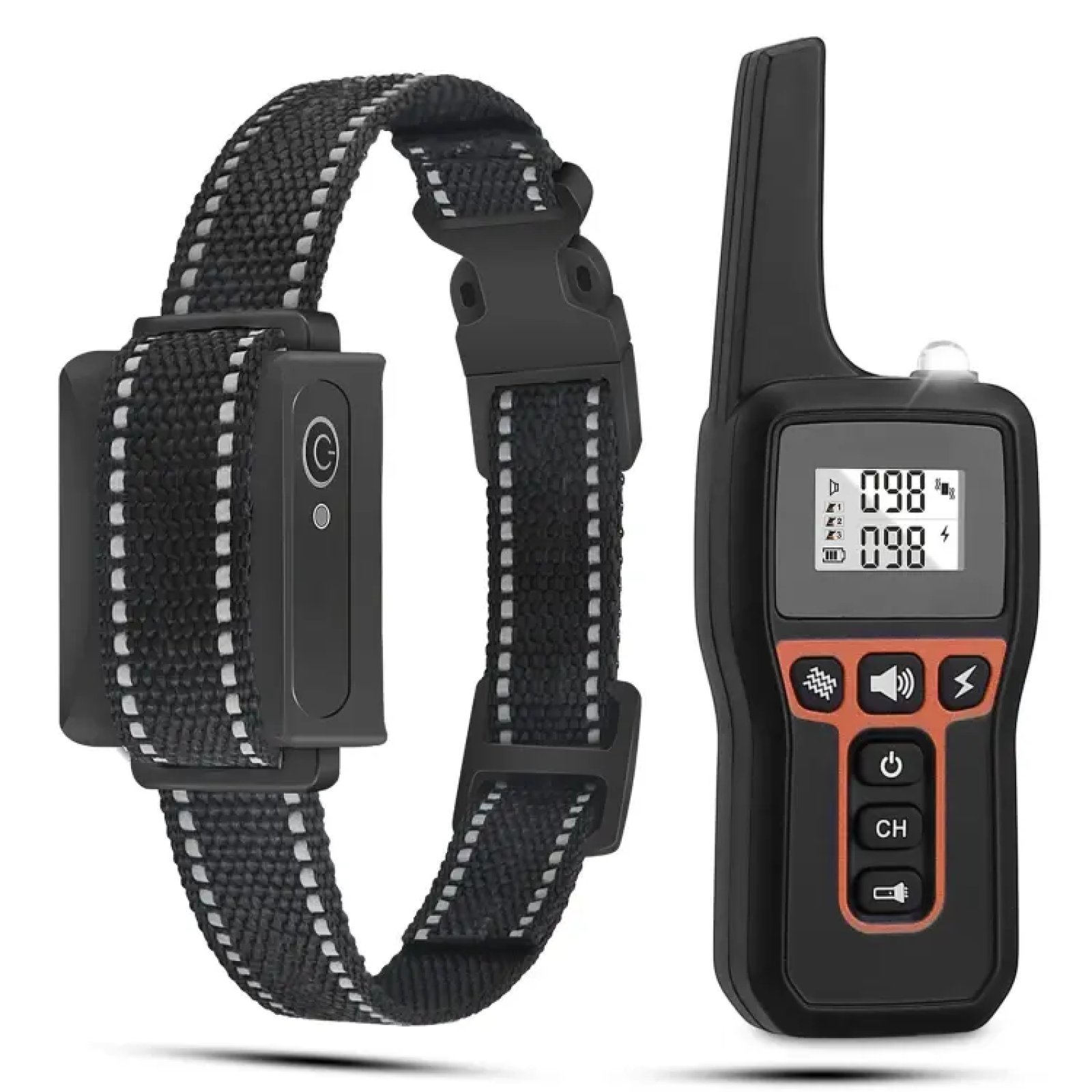 Professional Long Range Dog Training Collar with 3280ft Remote and IP67 Waterproof Receiver