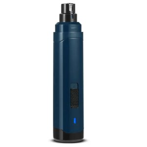 Professional Quiet Dog Nail Grinder with 2 Speeds and USB Rechargeable Battery for Precision Pet Grooming