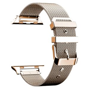 Premium Stainless Steel Replacement Watch Band with Classic Buckle