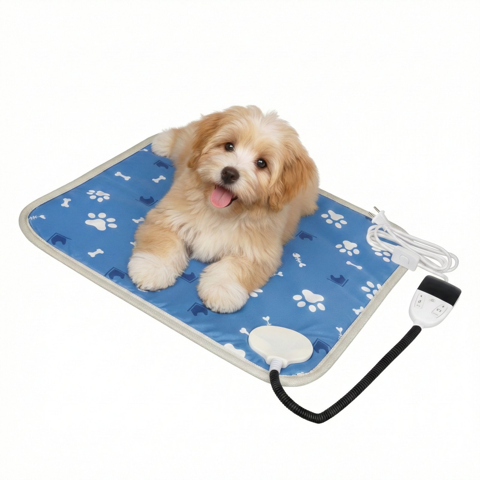 Intelligent Temperature Controlled Electric Pet Heating Pad for Dogs and Cats
