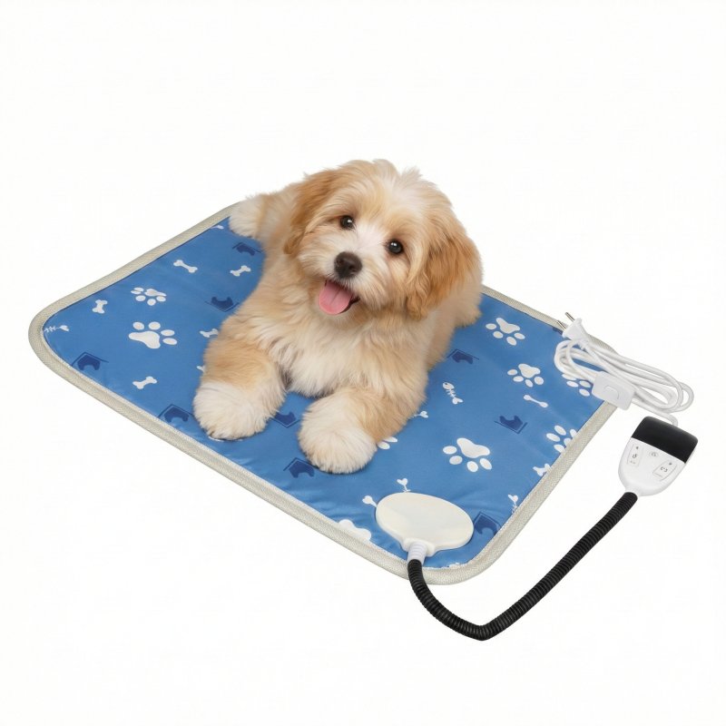 Intelligent Temperature Controlled Electric Pet Heating Pad for Dogs and Cats