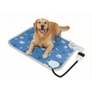Premium Waterproof Electric Pet Heating Pad with 9-Gear Temperature Control and Chew-Resistant Cord
