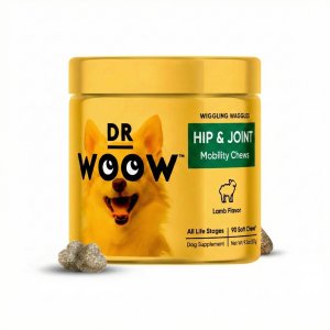 Premium Glucosamine Hip and Joint Support Soft Chews for Dogs