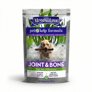 Organic Kelp Joint and Bone Supplement for Dogs with Glucosamine and Flaxseed