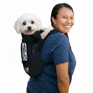 Breathable Forward-Facing Ergonomic Pet Carrier Backpack for Hiking and Travel – Large Comfortable Dog and Cat Rucksack