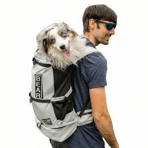 Premium Ergonomic Dog Carrier Backpack for Hiking and Travel - Extra Large Professional Pet Rucksack with Lumbar Support