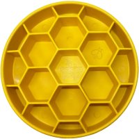 Interactive Honeycomb Slow Feeder Bowl for Dogs and Puppies