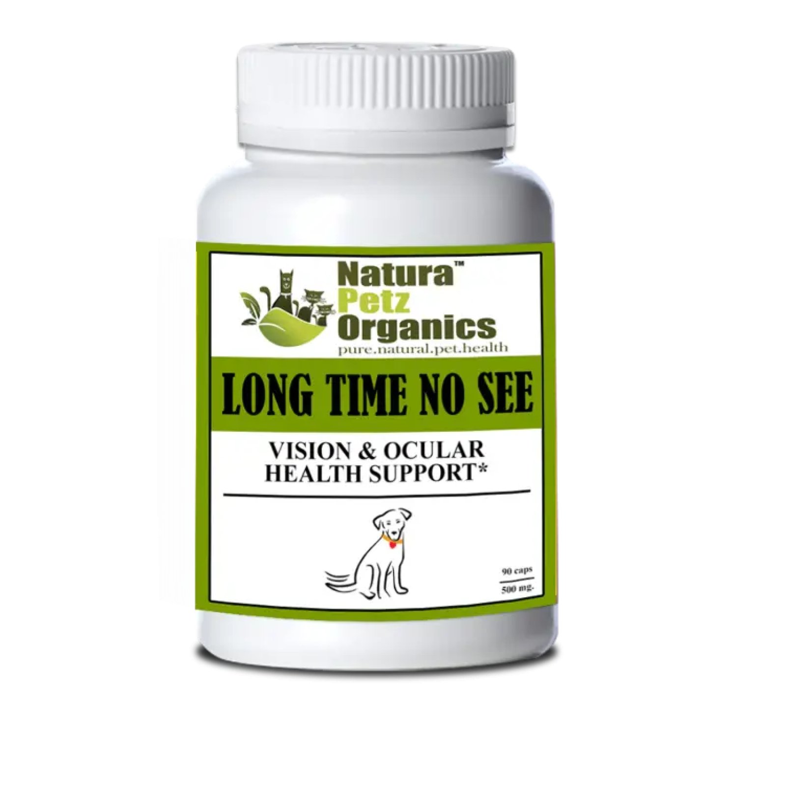 Holistic Ocular Health and Vision Support Capsules for Dogs and Cats