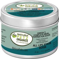 Nutritional Omega 3 and 6 Complete Meal Topper for Dogs and Cats