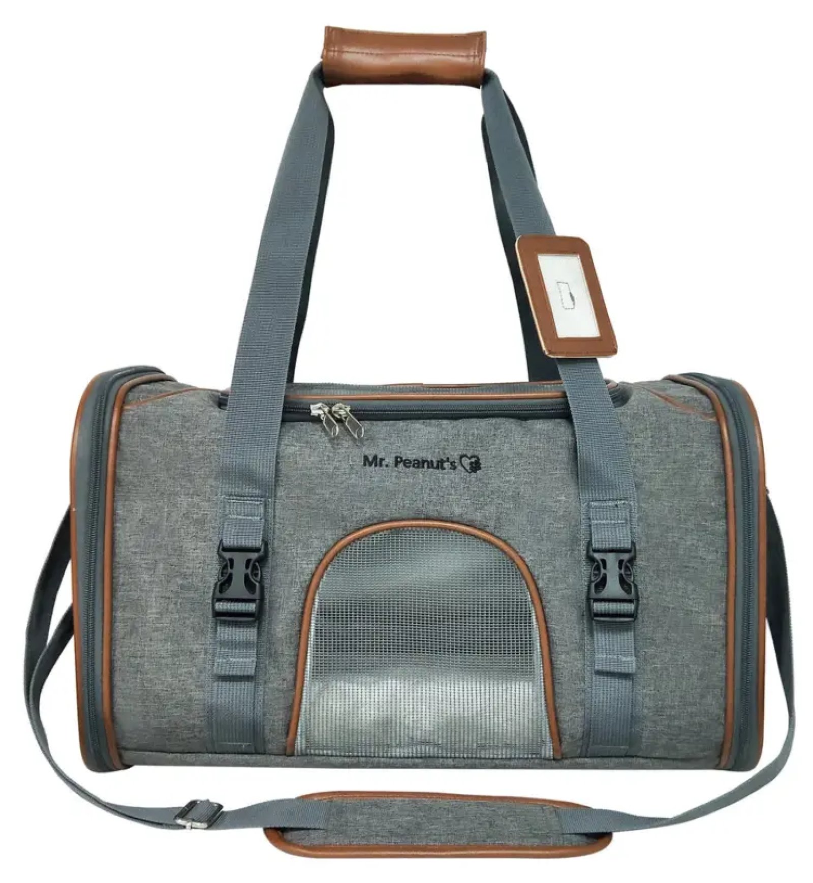 Luxury Expandable Airline Approved Pet Carrier - Soft Sided Travel Tote with Fleece Bedding