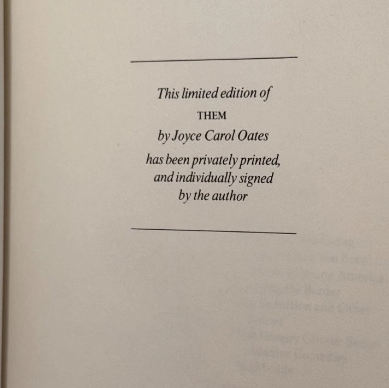 Signed First Editions